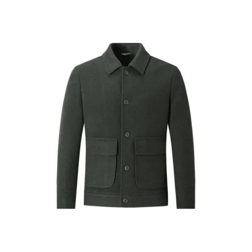 SEPTWOLVES Куртки и пальто Мужской Армейский зеленый