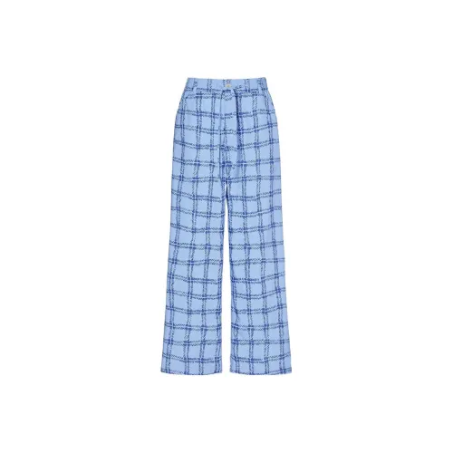 UNIQLO x MARNI UNIQLO MARNI Co Branding SS22 Повседневные брюки Унисекс Аква-синий