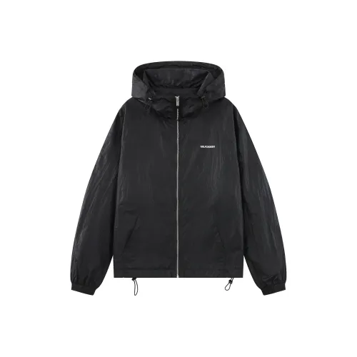 GOLFCROSS Куртки и Пальто Унисекс Черный