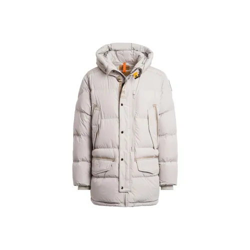 PARAJUMPERS Серый Белый Мужской Пуховик