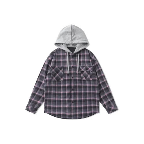 LAMLICKA SS24 Куртки Пальто Унисекс Фиолетовый