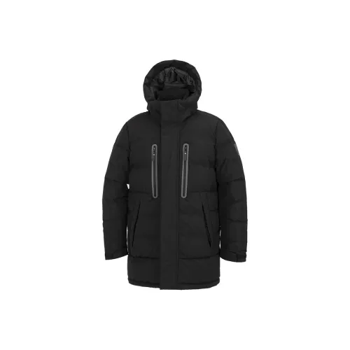Jack Wolfskin Пуховик Мужской Черный
