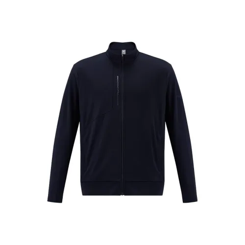 Mizuno ESSENTIAL Series 14/Полярная ночь Синий Мужские Куртки