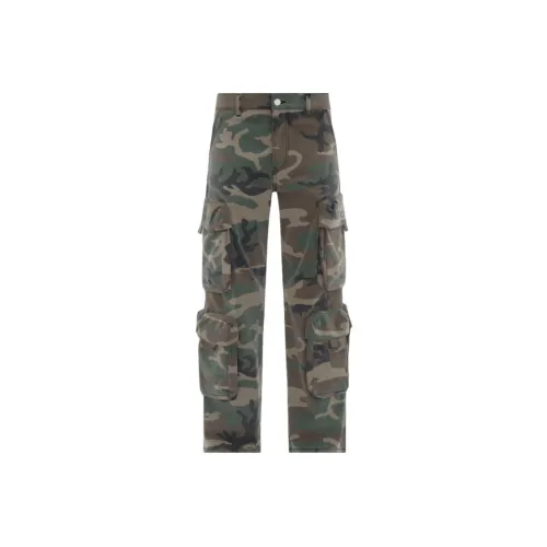 AMIRI Utility Cargo Джинсы Мужские Зеленые