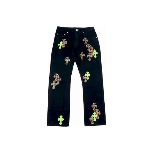 Chrome Hearts Мужские Джинсы Черные