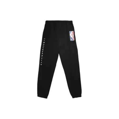 Mitchell Ness Черные Мужские Вязаные Тренировочные Штаны