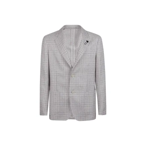 LARDINI SS25 Куртки и Пальто Мужской Серый