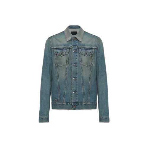 PRADA Куртки и Пальто Мужской Светло-Синий