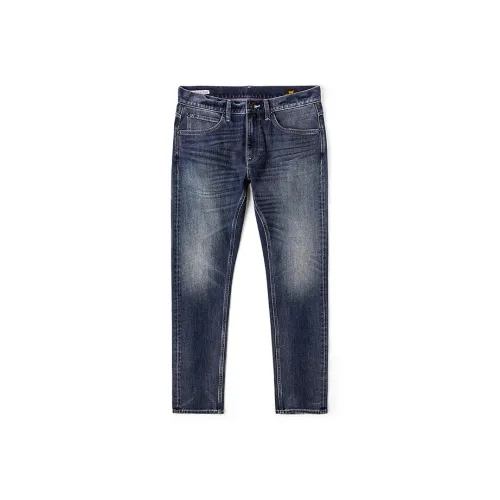 Lee Джинсы Мужские Средне-Темно-Синие