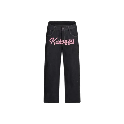 KAKAZZY Черные Унисекс Джинсы