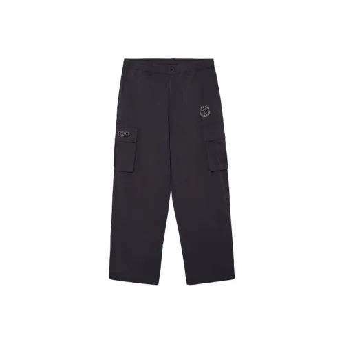 New Era FW24 Карго Брюки Унисекс Черный