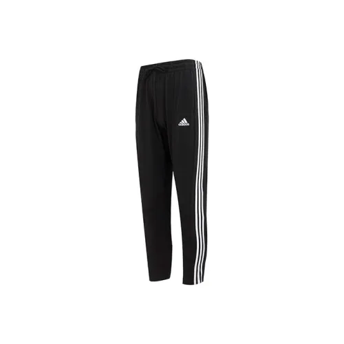 Adidas Essentials Черные Мужские Вязаные Спортивные Штаны