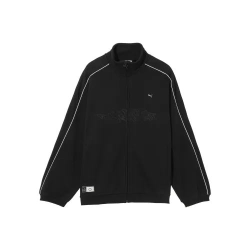 PUMA x PHANTACI T7Knit Куртки и Пальто Унисекс Черный