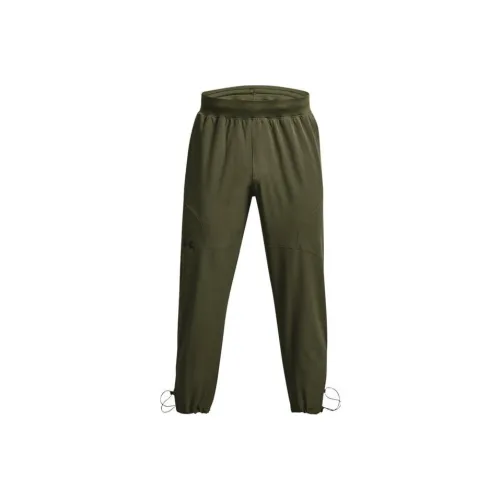 Under Armour Unstoppable Зеленые Мужские Вязаные Тренировочные Штаны