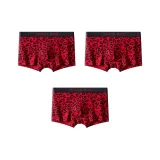 Огненно-красный леопардовый принт + Огненно-красный леопардовый принт + Огненно-красный леопардовый принт