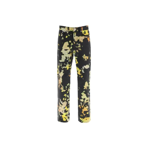 DRIES VAN NOTEN Мужские черные джинсы