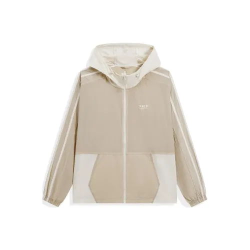 XTEP Тренчкот Унисекс Перекати-поле Цвет тофу