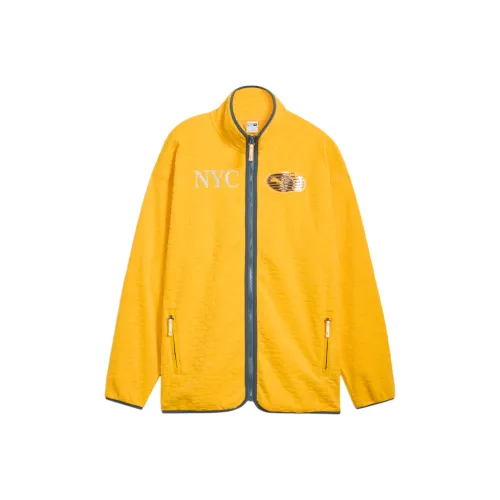 PUMA NYC Long RUN Fleece Jacket Men's Saffron