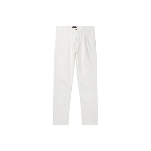 TOM FORD Белый Мужской Джинсы