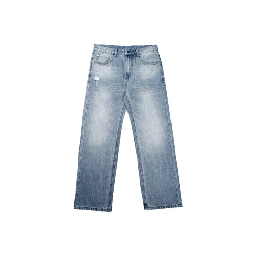 Fingercroxx Blue Unisex Jeans Фингеркрокс Синий Унисекс Джинсы