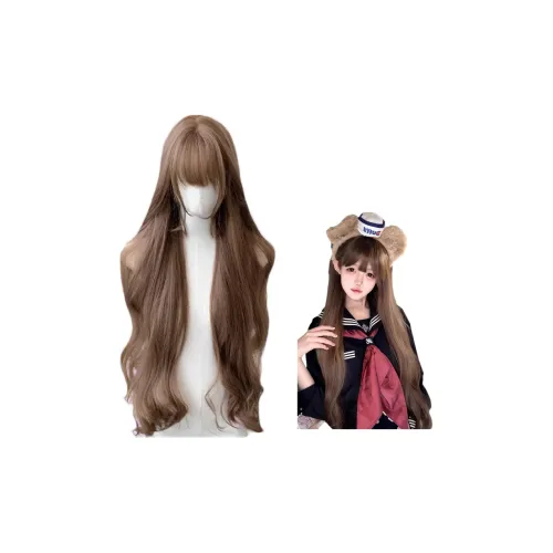 UMIFFA Мед Молоко Пена Женская Перука Длинные Волосы Лолита 85 см