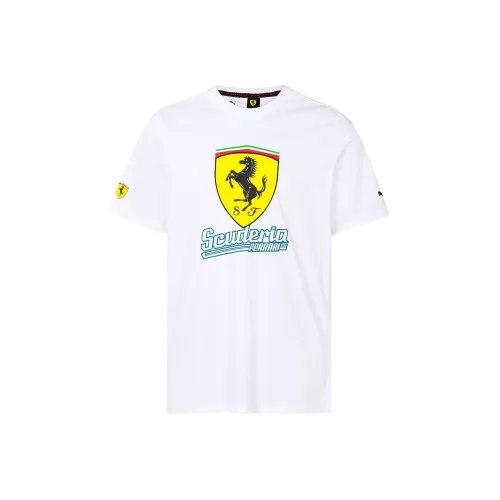 PUMA Белая Мужская Футболка