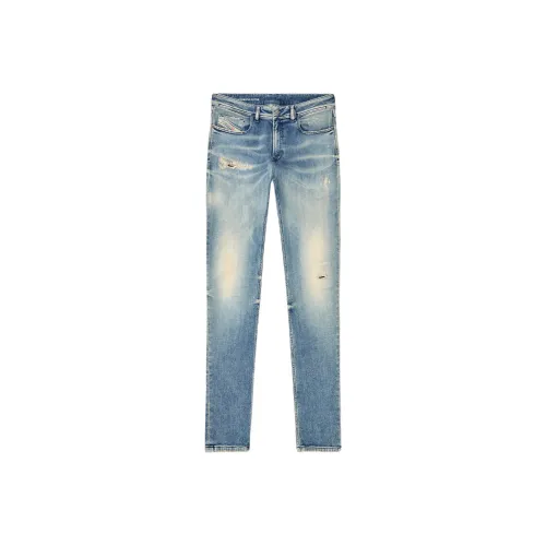 DIESEL Light Blue Men's Jeans DIESEL Светло-голубые мужские джинсы