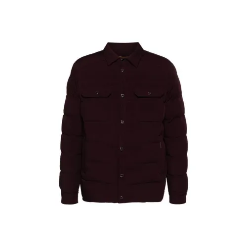 Moorer Куртки и Пальто Мужской Красный