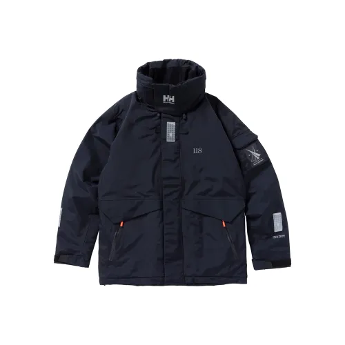 HELLY HANSEN x NTT Docomo「118™」 FW24 Куртки и пальто Унисекс Черный