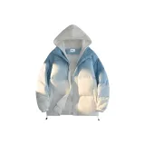 Синий градиентный, имитация двухслойности