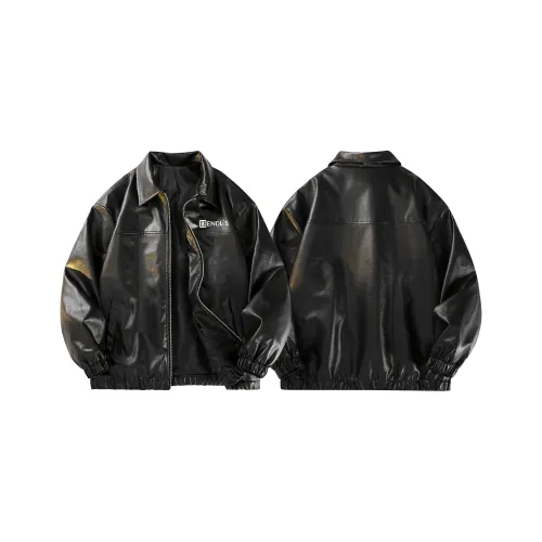 BENDL'S Куртка из ПУ (полиуретан) из кожи Куртки и Пальто Подходит для Весенних и Осенних сезонов Унисекс