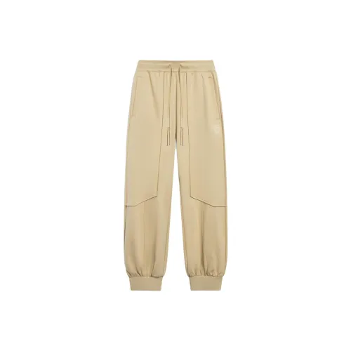 LINING Вязаные тренировочные брюки мужские Starfish коричневые