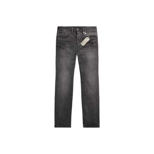 Polo Ralph Lauren Straight-Cut Jeans Мужские Серые