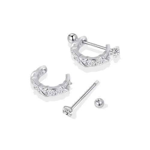 Daisy Dream 999 Fine Серебряные серьги с игольчатым кулоном для женщин