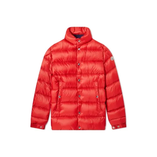 Moncler Красный Мужской Пуховик