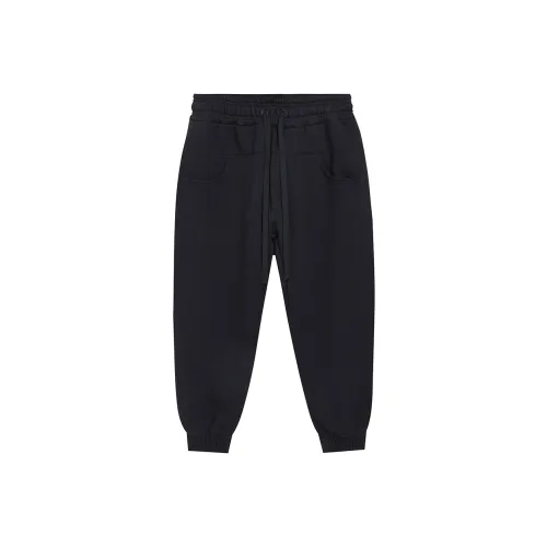 Toos. Черные мужские вязаные тренировочные штаны