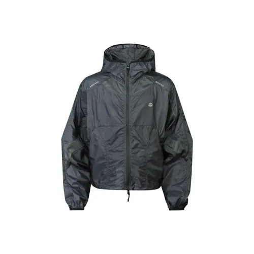 GUUKA TECH Тренчкот Мужской Темно-Синий Серый