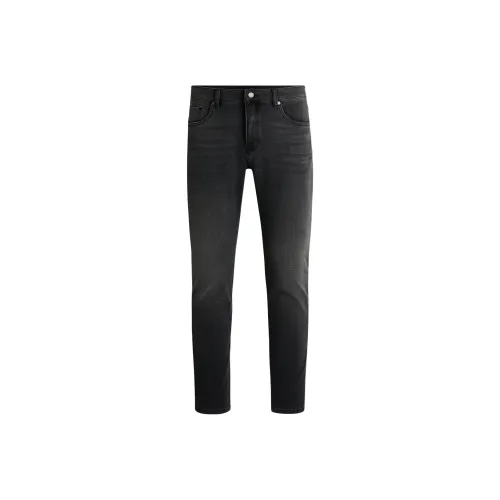 Hugo Boss Черные Мужские Джинсы
