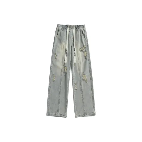 RICE NINE TEN Унисекс Джинсы