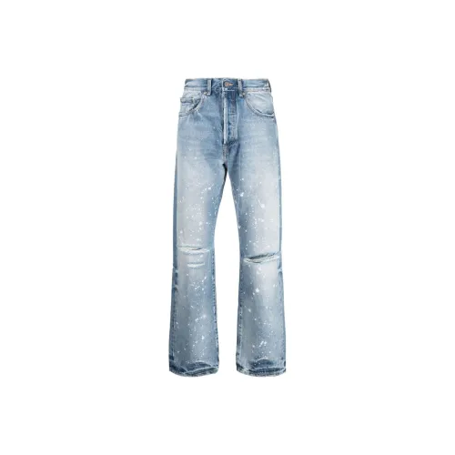 PALM ANGELS Blue Men's Jeans PALM ANGELS Синий Мужские Джинсы