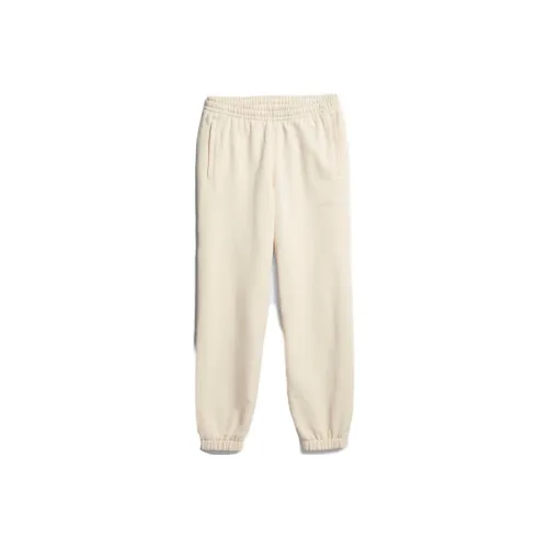 Adidas Бежевые Унисекс Вязаные Тренировочные Брюки