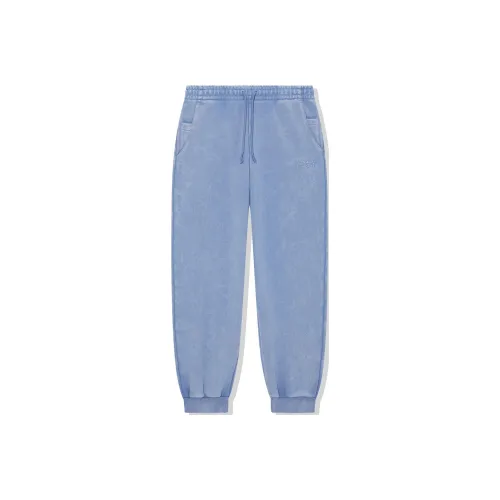 LINING Vital series Вязаные тренировочные штаны унисекс с бабочкой панель синий