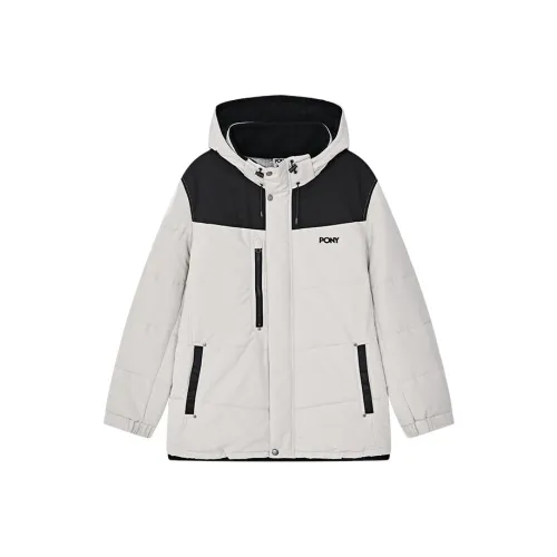 Пони Серый Унисекс Объемные куртки (пуфы)