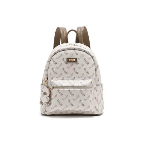 SEPTWOLVES ПВХ и ПУ (полиуретан) Рюкзак Стандартный Женский Коричневый