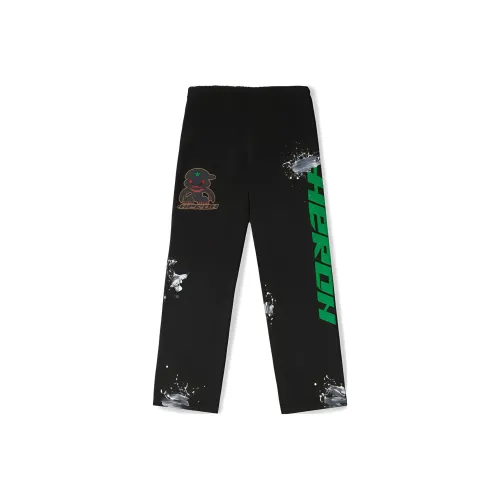 HERON PRESTON Черные Мужские Вязаные Спортивные Штаны