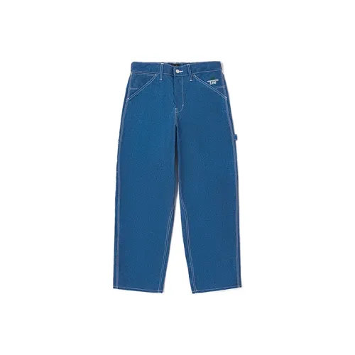 Lee совместный бренд Buddy Lee Series FW23 Джинсы Унисекс Синий