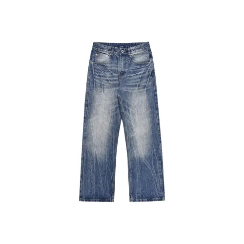 J.F.U Blue Men's Jeans J.F.U Синий Мужские Джинсы