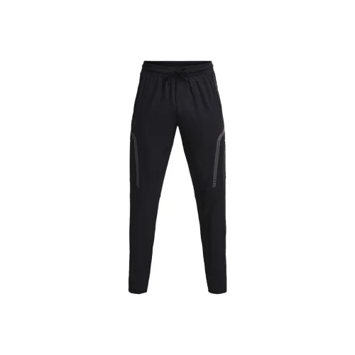 Under Armour Черные Мужские Вязаные Тренировочные Штаны