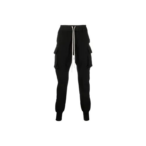 RICK OWENS совместный бренд Черные Мужские Повседневные Штаны