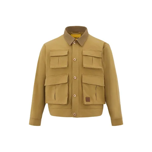 CAT FW24 Куртки и Пальто Женские Темный хаки